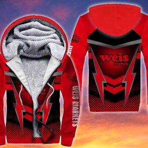 Personalized Weis Markets 3D Fleece Hoodie