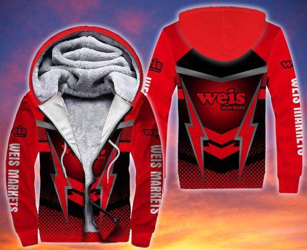 Personalized Weis Markets 3D Fleece Hoodie