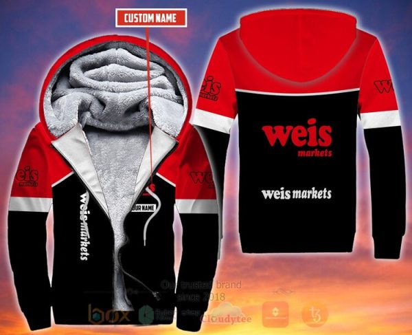 Personalized Weis Markets Fleece Hoodie