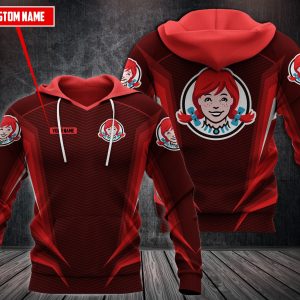 Personalized Wendy’S Custom 3D Fleece Hoodie