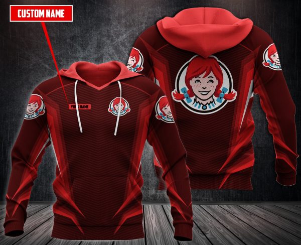 Personalized Wendy’S Custom 3D Fleece Hoodie