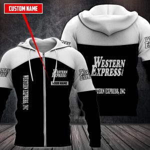 Personalized Western Express 3D Hoodie