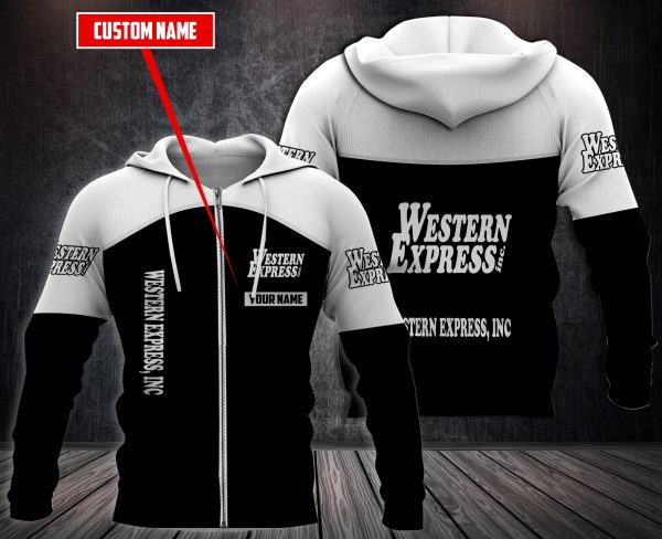 Personalized Western Express 3D Hoodie