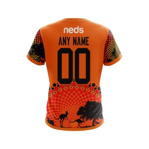 Personalized Wests Tigers Nrl Australia’S Day Kits 3D Shirt