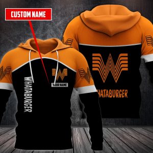 Personalized Whataburger Custom 3D Fleece Hoodie