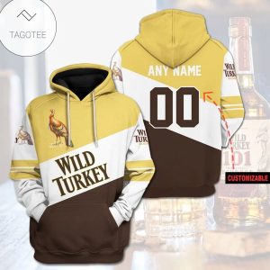 Personalized Wild Turkey Logo Hoodie