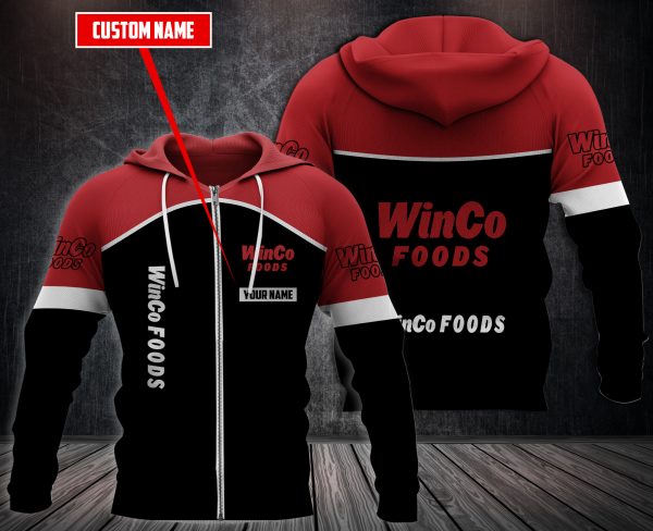 Personalized Winco Foods 3D Fleece Hoodie