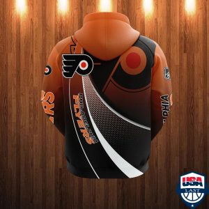 Philadelphia Flyers Nhl Ver 10 All Over Printed Hoodie