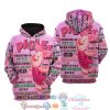 Piglet Punk Words Pattern Disney Quotes Hoodie 3D