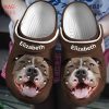 Pitbull Head Personalized Clogs Shoes With Your Name