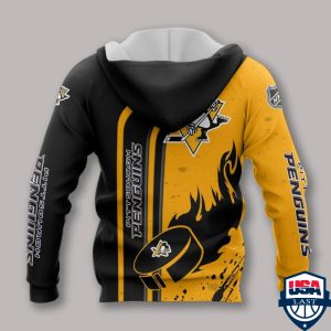 Pittsburgh Penguins Nhl Ver 1 All Over Printed Hoodie