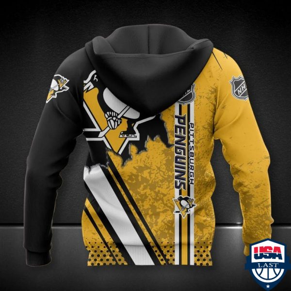 Pittsburgh Penguins Nhl Ver 8 All Over Printed Hoodie