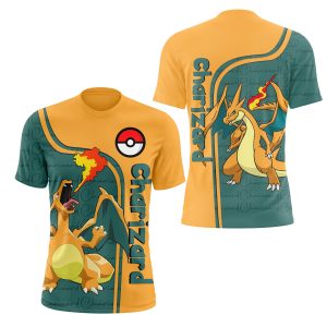 Pokemon Charizard 3D Shirt