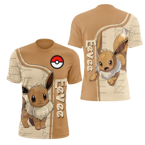 Pokemon Eevee 3D Shirt