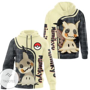 Pokemon Mimikyu All Over Print Hoodie