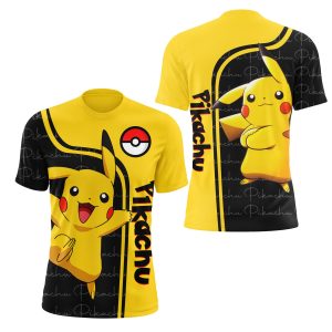 Pokemon Pikachu 3D Shirt