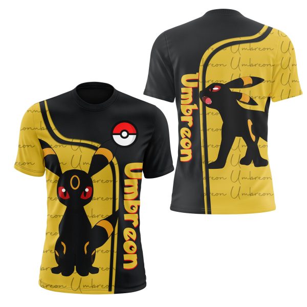 Pokemon Umbreon 3D Shirt