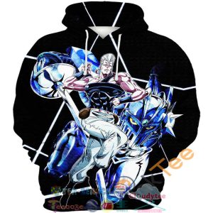 Polnareff Jojo’S Bizarre Adventure Hoodie 3D