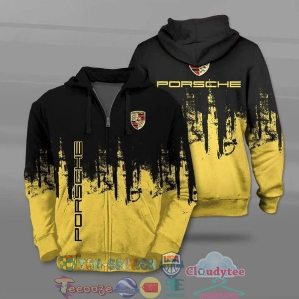 Porsche Ver 2 All Over Printed T-Shirt Hoodie