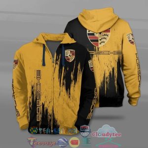 Porsche Ver 4 All Over Printed T-Shirt Hoodie