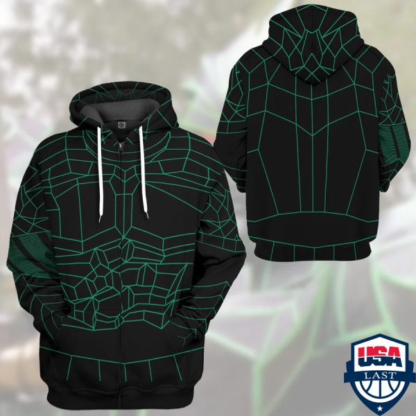 Power Rangers Villains Ecliptor 3D Hoodie Apparel