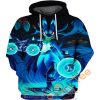 Powerful Lucario Pokemon Hoodie 3D