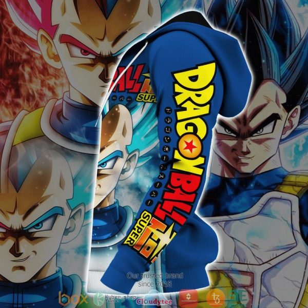 Prince Vegeta Cosplay Dragon Ball Anime 3D Hoodie