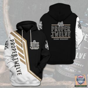 Proper Twelve Whiskey 3D All Over Print Hoodie