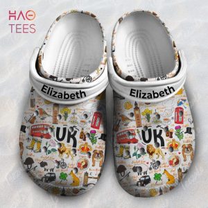 Proud UK Symbols Personalized Crocs Shoes