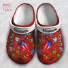 Puerto Rico Personalized Red Crocs Shoes