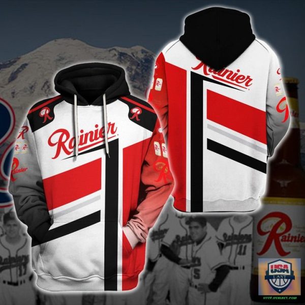 Rainier Beer 3D All Over Print Hoodie