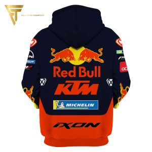 Red Bull Ktm Racing Team All Over Print Hoodie