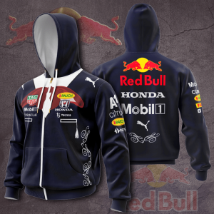 Redbull Racing Mobil1 Honda 3D Shirt