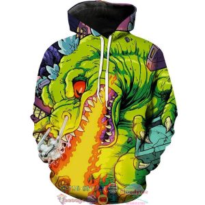 Reptar Rugrats Hoodie 3D