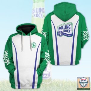 Rolling Rock Beer 3D All Over Print Hoodie