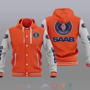 Saab Automobile Car Baseball Jacket Hoodie