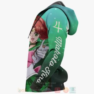 Sailor Jupiter Makoto Kino Sailor Moon Anime 3D Hoodie