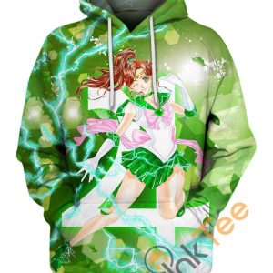 Sailor Jupiter Sailor Moon Hoodie 3D