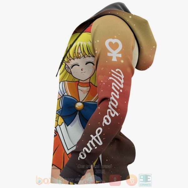 Sailor Venus Minako Aino Sailor Moon Anime 3D Hoodie