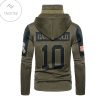 San Francisco 49Ers Number 10 Jimmy Garoppolo Mask Hoodie