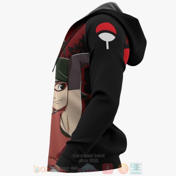 Sarada Uchiha Custom Brt Anime 3D Hoodie