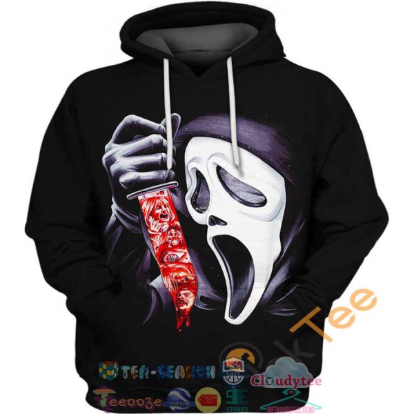 Scream Ghostface Hoodie 3D