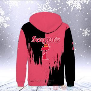 Seagrams 7 Fleece Zip Hoodie