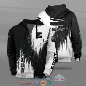 Seat All Over Printed T-Shirt Hoodie