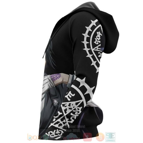 Sebastian Michaelis Black Butler Anime 3D Hoodie