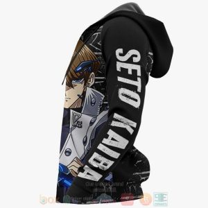 Seto Kaiba Custom Yugioh Anime 3D Hoodie