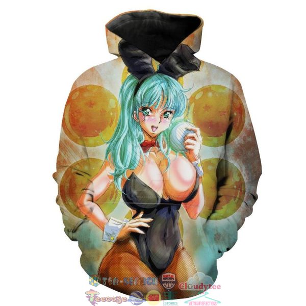 Sexy Bunny Bulma Dragon Ball Hoodie 3D