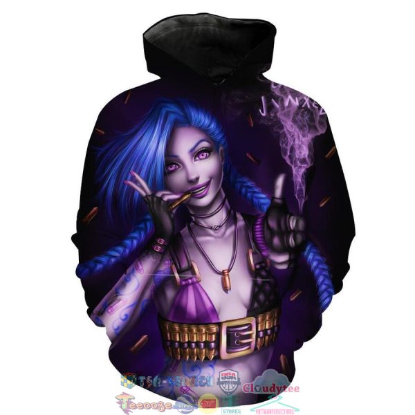 Sexy Jinx League Of Legends Hoodie 3D