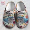 Shark Flower Crocs Shoes Gifts For Shark Lovers