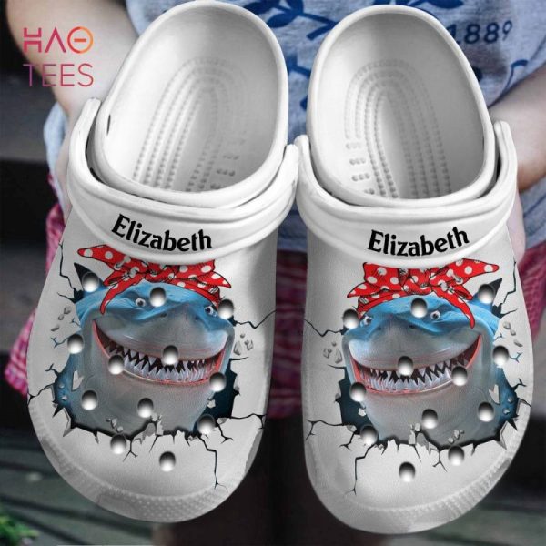 Shark Mom Personalized Crocs Shoes